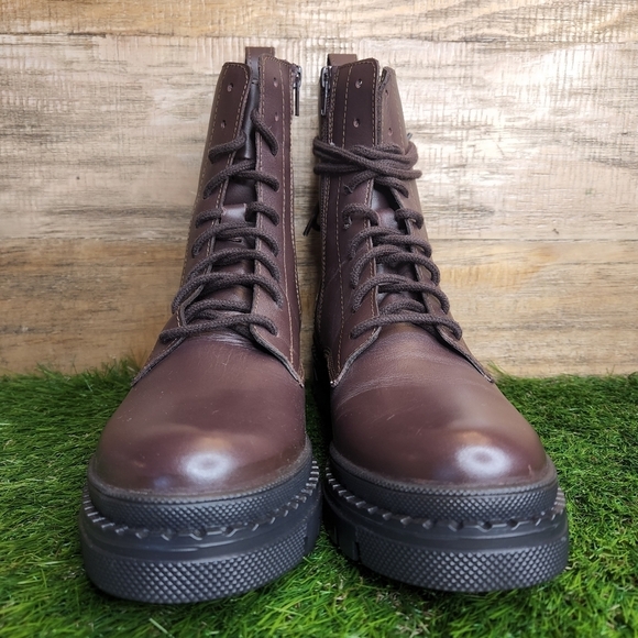 New Steve Madden Jasimyn Combat Boots - Picture 5 of 11